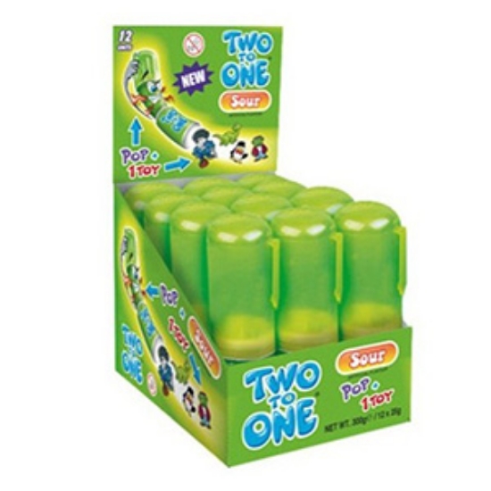 Picture of ZETA Two to One Pop Sour Apple x12